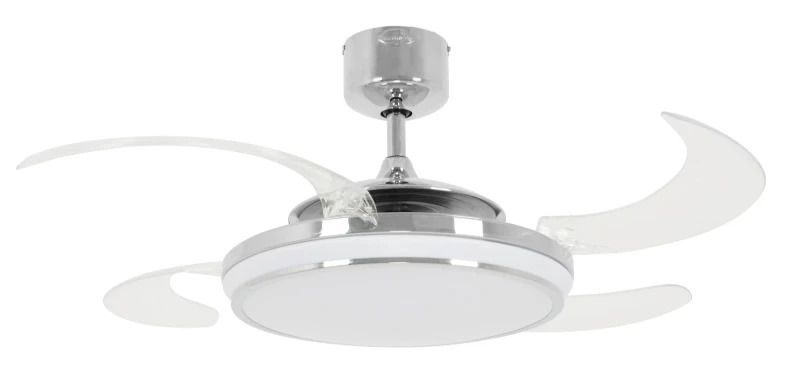 Beacon Fanaway Fanaway Evo 1 Led Indoor Plafondventilator 121CM Chroom (Incl. Verlichting)