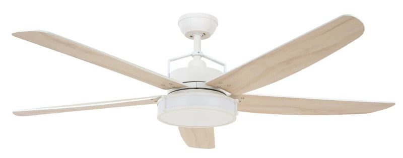 Beacon Lucci Air Louisville Plafondventilator | 157cm | Outdoor | Wit | Inclusief Lamp