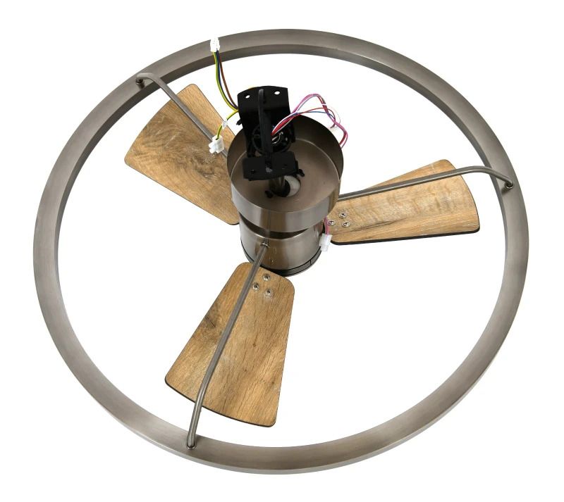 Plafondventilator Lucci Air Cessna | 70 cm | Indoor | Inclusief Lamp | Antiek nikkel