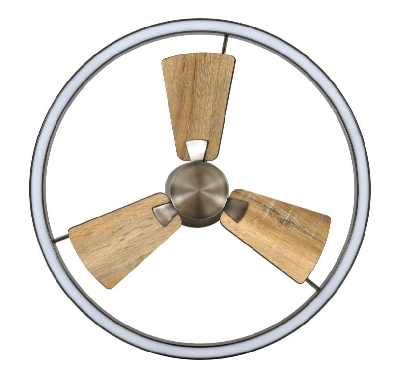Plafondventilator Lucci Air Cessna | 70 cm | Indoor | Inclusief Lamp | Antiek nikkel