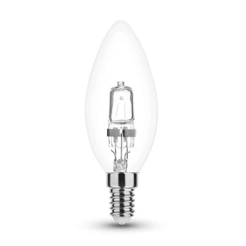 100x Modee E14 Halogeen Kaarslamp | 28W 2700K 370Lm | 220-240V Dimbaar