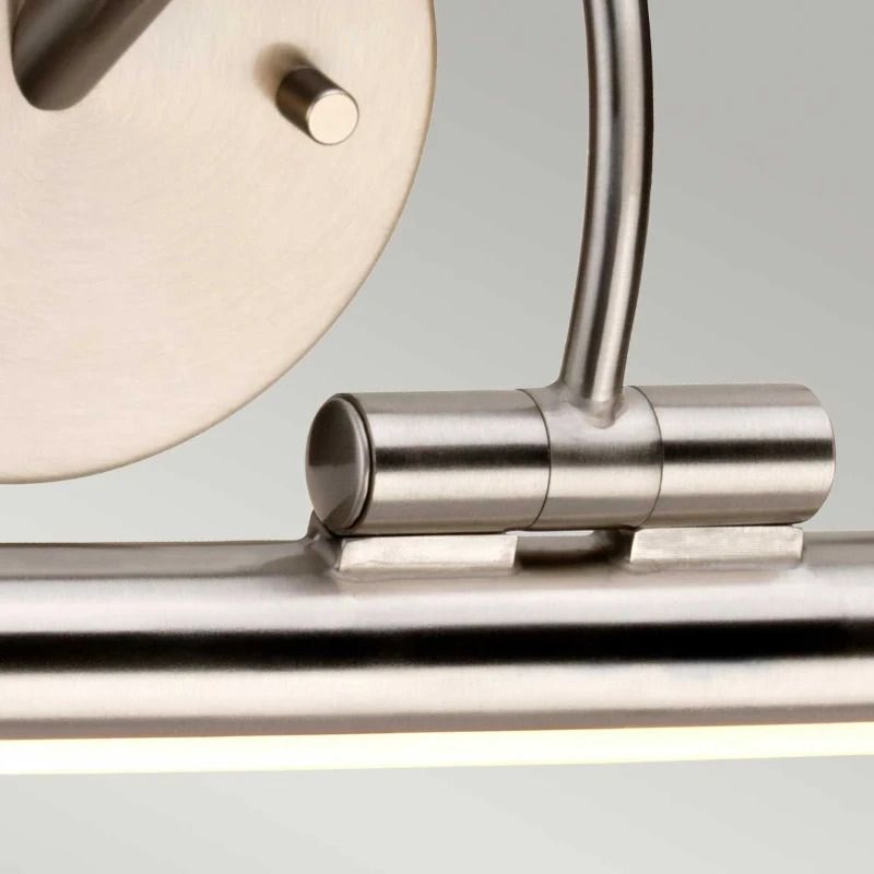 Elstead Lighting LED Schilderijverlichting Alton | 6.6W 3000K 513Lm 830 | Dimbaar | Brushed Nickel