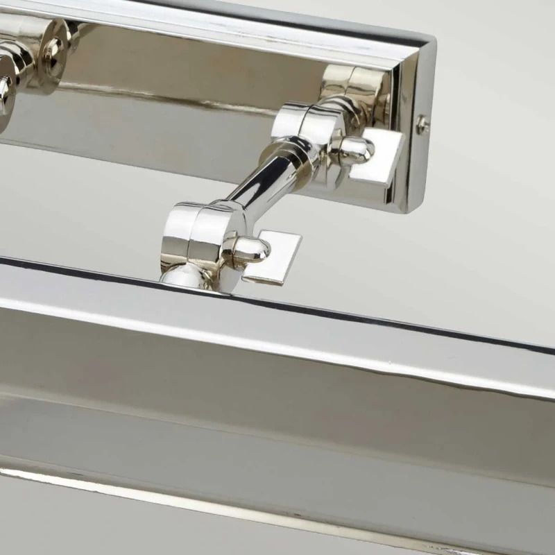 Elstead Lighting LED Schilderijverlichting Chawton | 4X E14 Max 40W | Dimbaar | Polished Nickel