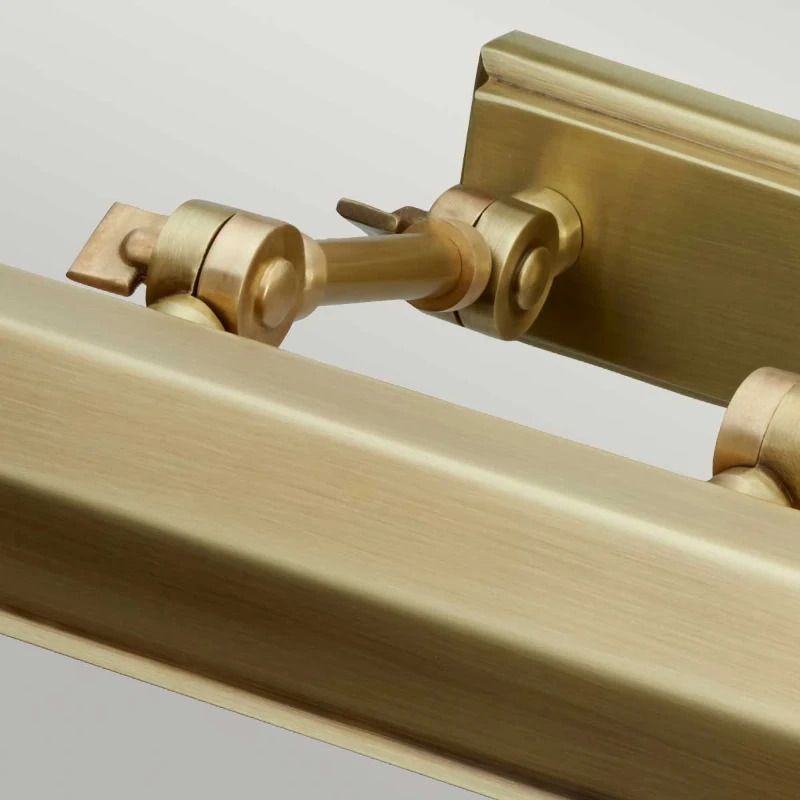 Elstead Lighting LED Schilderijverlichting Chawton | 2X E14 Max 40W | Dimbaar | Aged Brass