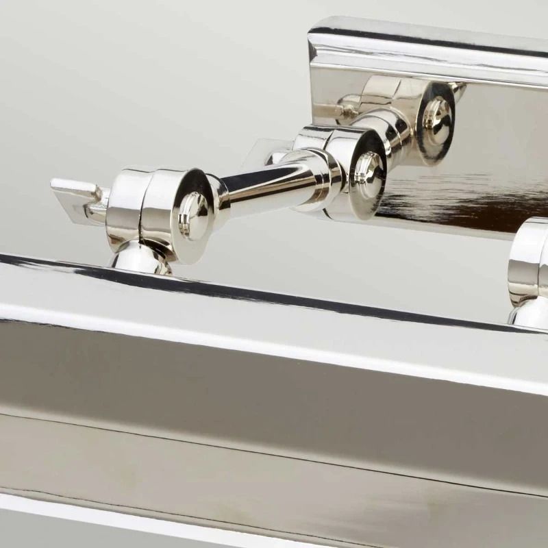 Elstead Lighting LED Schilderijverlichting Chawton | 2X E14 Max 40W | Dimbaar | Polished Nickel