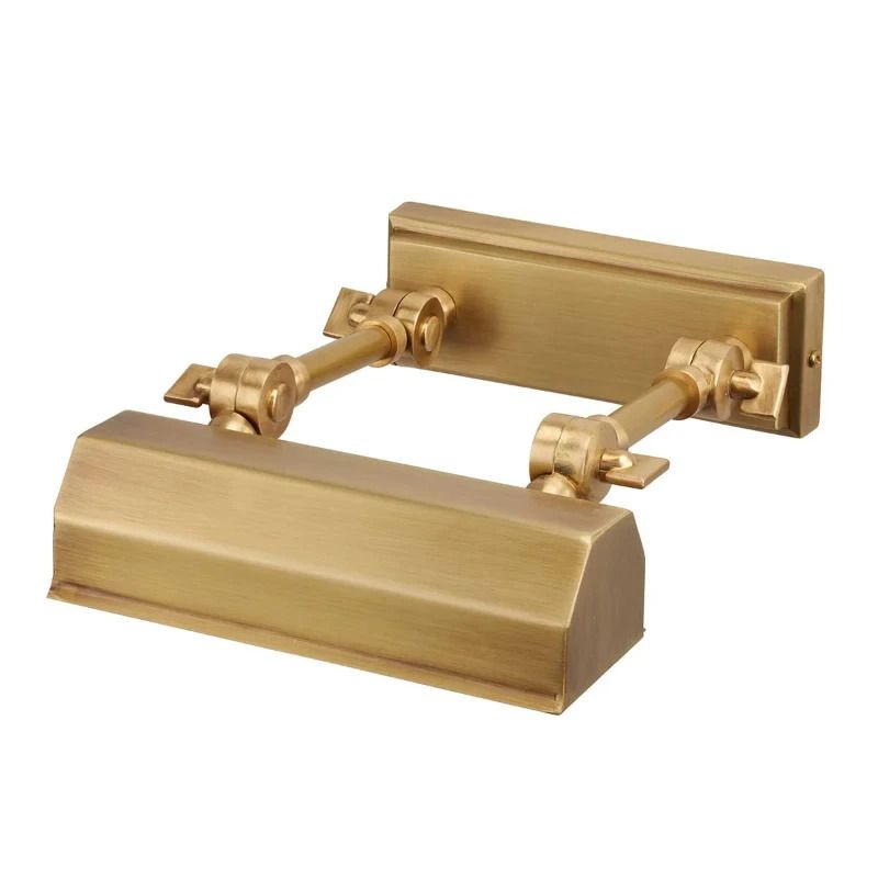Elstead Lighting LED Schilderijverlichting Chawton | 1X E14 Max 40W | Dimbaar | Aged Brass
