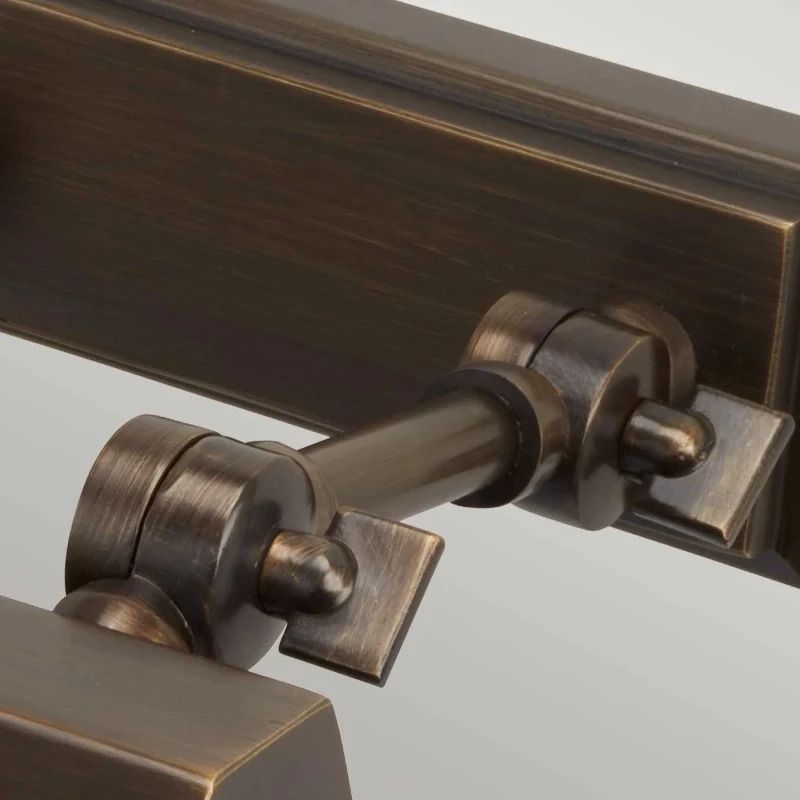 Elstead Lighting LED Schilderijverlichting Chawton | 1X E14 Max 40W | Dimbaar | Dark Bronze