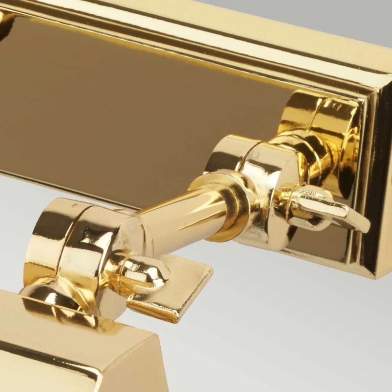 Elstead Lighting LED Schilderijverlichting Chawton | 1X E14 Max 40W | Dimbaar | Polished Brass
