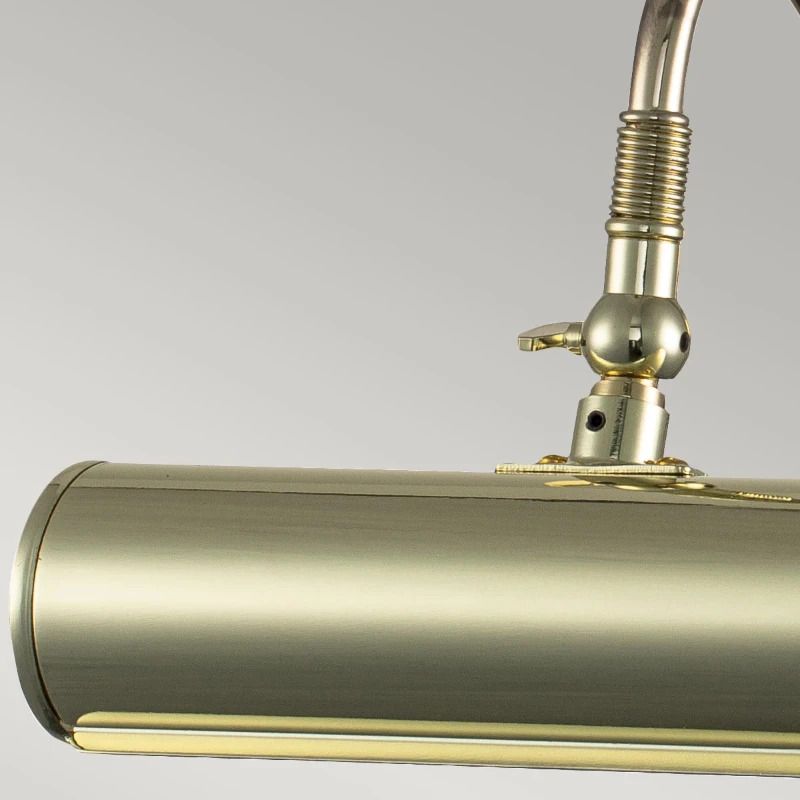 Elstead Lighting LED Schilderijverlichting Picture Light | 1X E14 Max 40W | Dimbaar | Polished Brass
