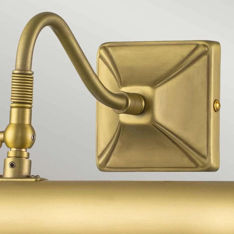 Elstead Lighting LED Schilderijverlichting Picture Light | 2X E14 Max 40W | Dimbaar | Brushed Brass