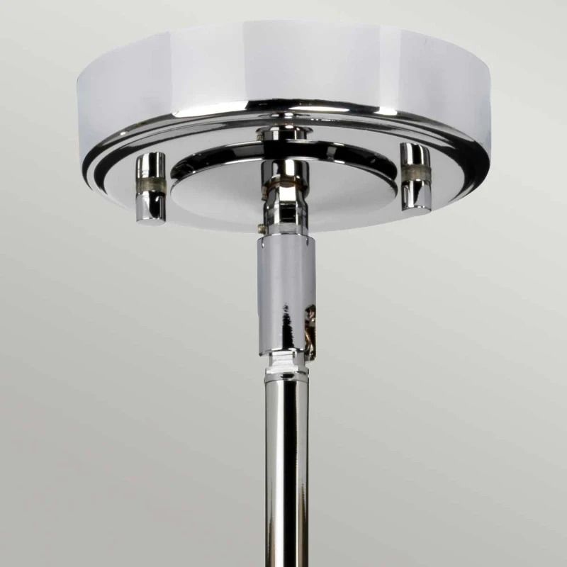 Elstead Lighting LED Badkamer Hanglamp Agatha | 3W 3000K 300Lm 830 | IP44 | Dimbaar | Polished Chrome