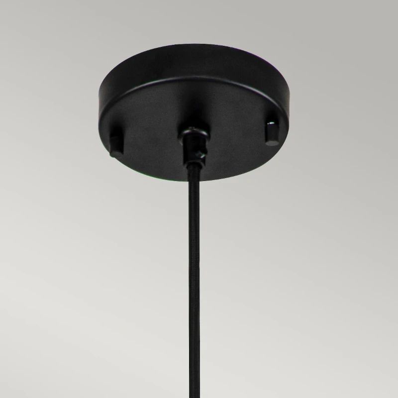 Elstead Lighting LED Hanglamp Etoile | 1X E27 Max 60W | Dimbaar | Matte Black and Gold Leaf