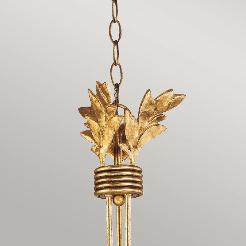 Flambeau LED Kroonluchter | 3X E14 Max 60W | Dimbaar | Gilded Gold