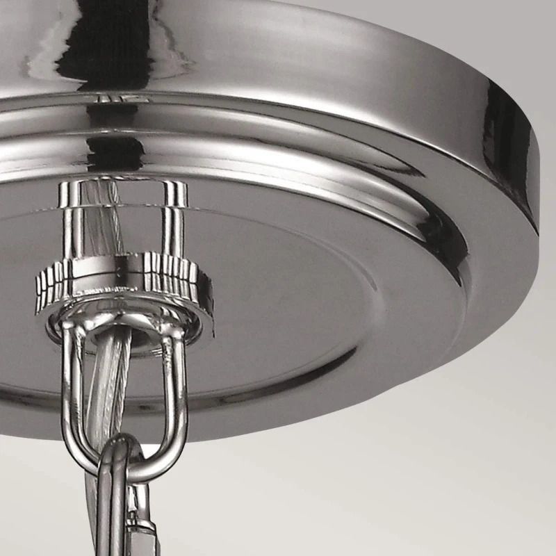 Feiss LED Hanglamp Tabby | 1X E27 Max 60W | Dimbaar | Polished Nickel