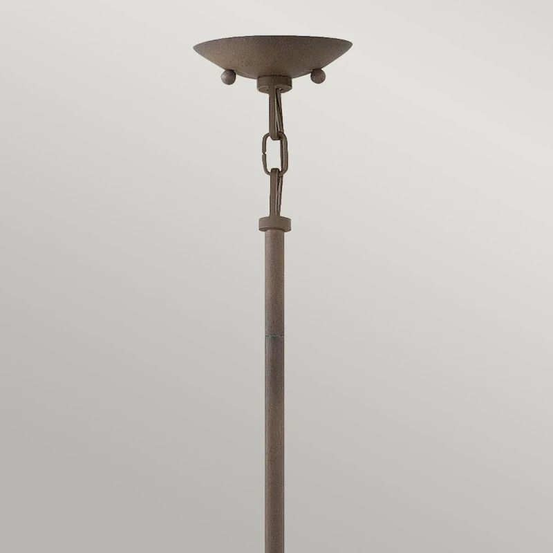 Hinkley LED Hanglamp Carson | 1X E27 Max 40W | IP44 | Dimbaar | Vintage Iron