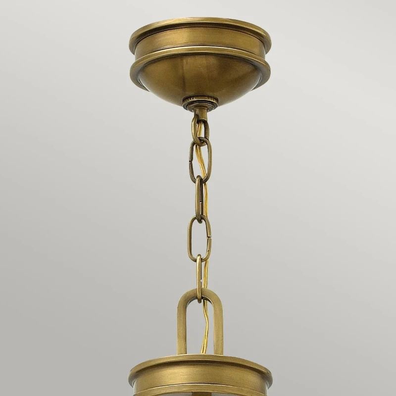 Hinkley LED Hanglamp Collier | 4X E14 Max 40W | Dimbaar | Heritage Brass
