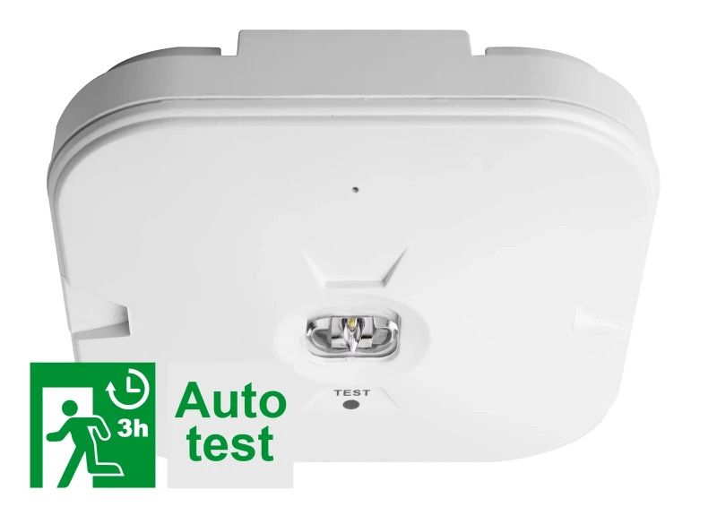 Megaman LED Noodverlichtingsarmatuur | 2.5W 6000K 130lm | IP54 Plafondopbouw | MM11047
