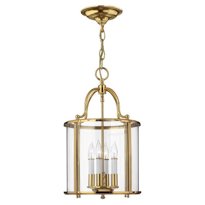 Hinkley LED Hanglamp Gentry | 4X E14 Max 60W | Dimbaar | Polished Brass