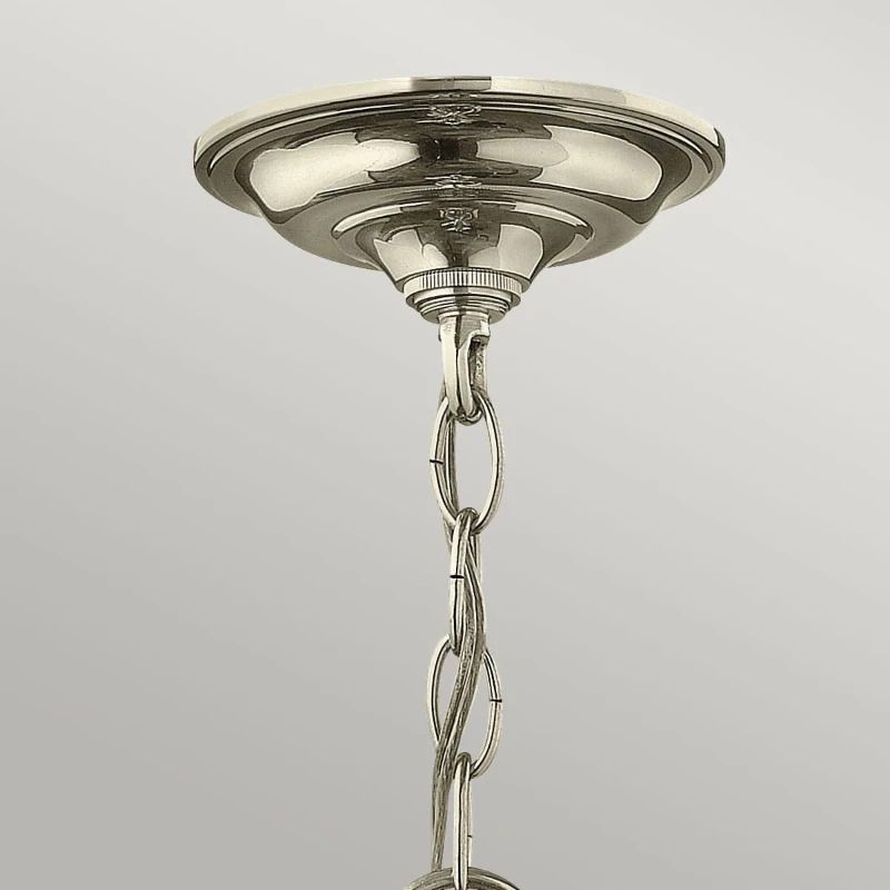 Hinkley LED Hanglamp Gentry | 4X E14 Max 60W | Dimbaar | Polished Nickel