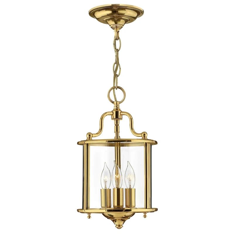 Hinkley LED Hanglamp Gentry | 3X E14 Max 60W | Dimbaar | Polished Brass