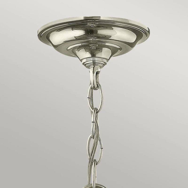 Hinkley LED Hanglamp Gentry | 3X E14 Max 60W | Dimbaar | Polished Nickel