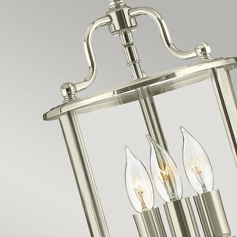 Hinkley LED Hanglamp Gentry | 3X E14 Max 60W | Dimbaar | Polished Nickel