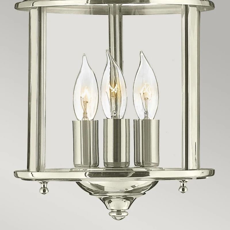 Hinkley LED Hanglamp Gentry | 3X E14 Max 60W | Dimbaar | Polished Nickel