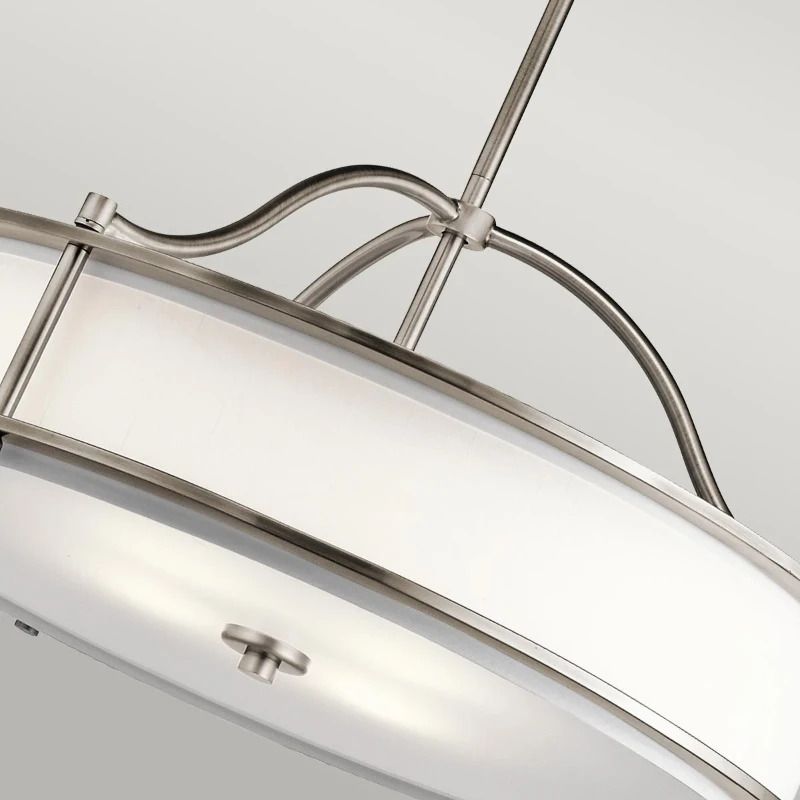 Kichler LED Kroonluchter | 4X E27 Max 60W | Dimbaar | Classic Pewter