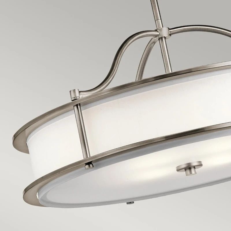 Kichler LED Kroonluchter | 4X E27 Max 60W | Dimbaar | Classic Pewter