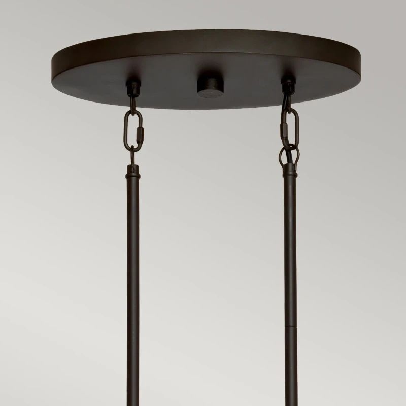 Elstead Lighting LED Hanglamp Taiko | 5X E27 Max 60W | Dimbaar | Olde Bronze