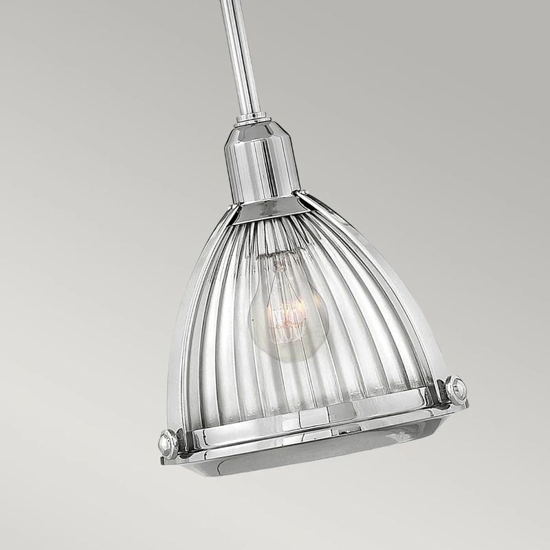 Hinkley LED Hanglamp Elroy | 1X E27 Max 60W | Dimbaar | Polished Nickel