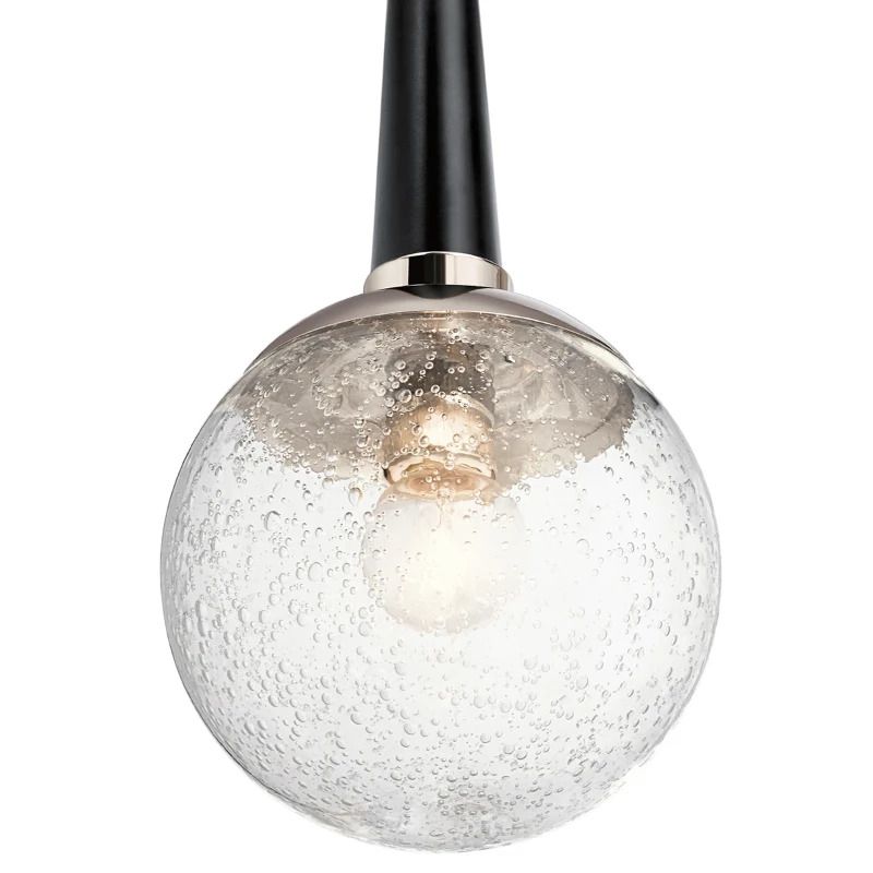 Kichler LED Hanglamp Marilyn | 1X E27 Max 60W | Dimbaar | Polished Nickel