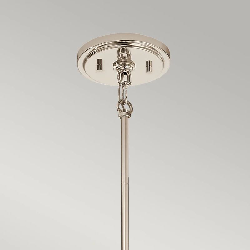 Kichler LED Hanglamp Marilyn | 1X E27 Max 60W | Dimbaar | Polished Nickel