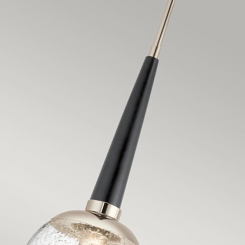Kichler LED Hanglamp Marilyn | 1X E27 Max 60W | Dimbaar | Polished Nickel