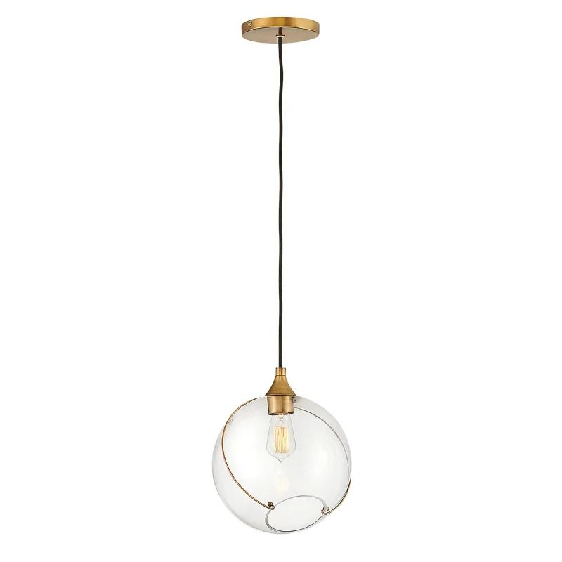 Lisa McDennon by Hinkley LED Hanglamp Skye | 1X E27 Max 60W | Dimbaar | Heritage Brass