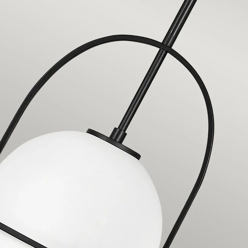 Hinkley LED Hanglamp Somerset | 1X E27 Max 60W | Dimbaar | Black