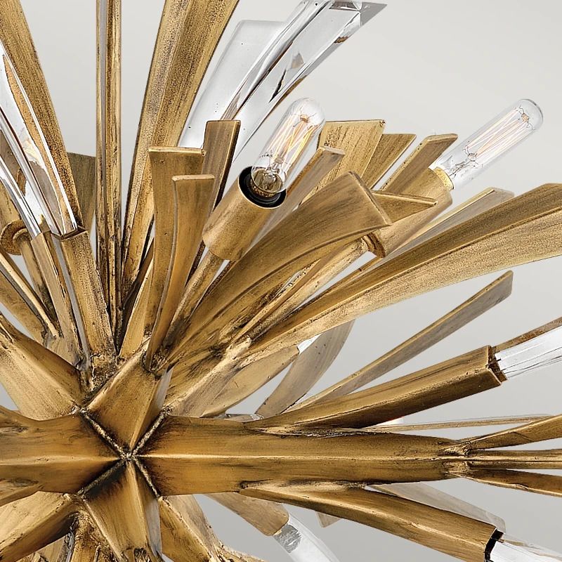 Hinkley/ Fredrick Ramond LED Hanglamp Vida | 13X E14 Max 40W | Dimbaar | Burnished Gold