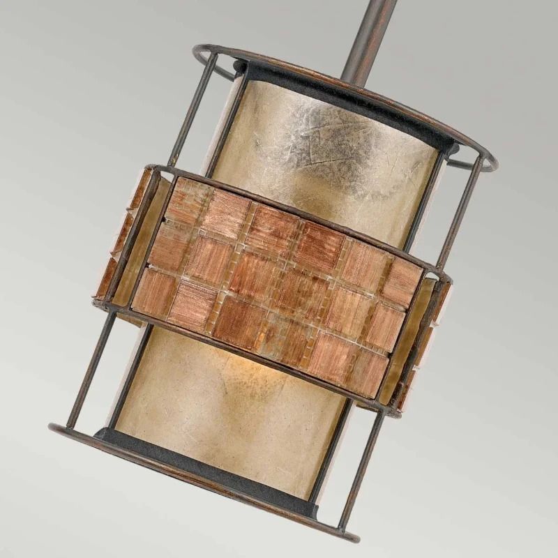Quoizel LED Hanglamp Laguna | 1X E27 Max 60W | Dimbaar | Renaissance Copper