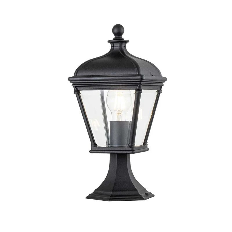 Elstead Lighting Mini LED Tuin Pilaar Bayview | 1X E27 Max 60W | IP44 (Outdoor) | Black