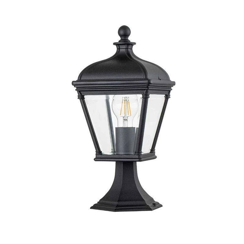 Elstead Lighting Mini LED Tuin Pilaar Bayview | 1X E27 Max 60W | IP44 (Outdoor) | Black