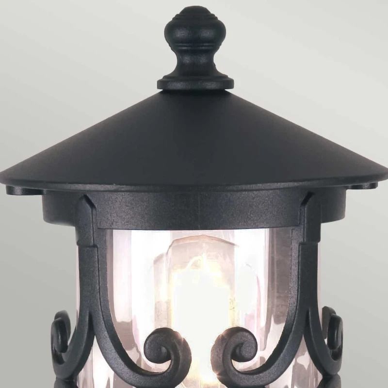 Elstead Lighting Mini LED Tuin Pilaar Hereford | 1X E27 Max 60W | IP23 | Black