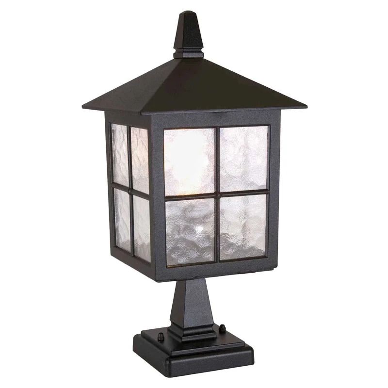 Elstead Lighting Mini LED Tuin Pilaar Winchester | 1X E27 Max 60W | IP44 (Outdoor) | Black