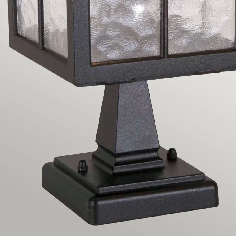 Elstead Lighting Mini LED Tuin Pilaar Winchester | 1X E27 Max 60W | IP44 (Outdoor) | Black