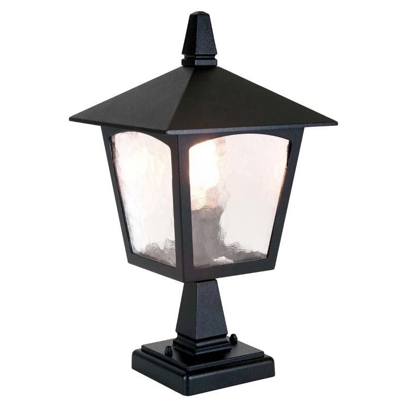 Elstead Lighting Mini LED Tuin Pilaar York | 1X E27 Max 60W | IP23 | Black