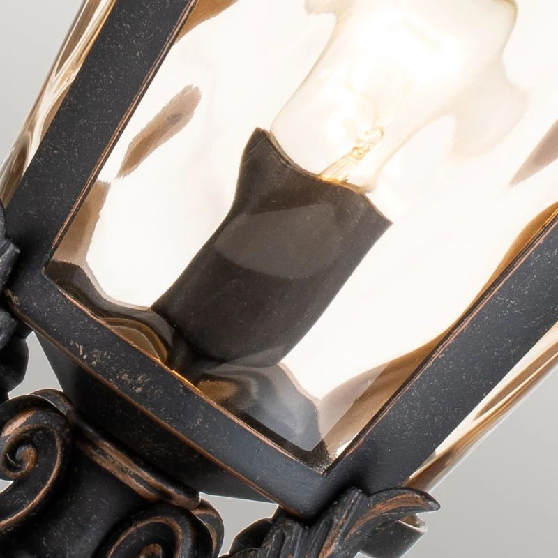 Elstead Lighting Mini LED Tuin Pilaar Baltimore | 1X E27 Max 60W | IP44 (Outdoor) | Weathered Bronze