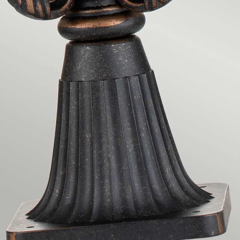 Elstead Lighting Mini LED Tuin Pilaar Baltimore | 1X E27 Max 60W | IP44 (Outdoor) | Weathered Bronze