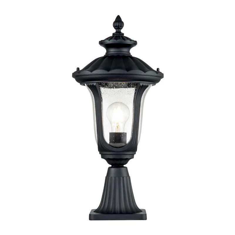 Elstead Lighting Mini LED Tuin Pilaar Chicago | 1X E27 Max 60W | IP44 (Outdoor) | Textured Black