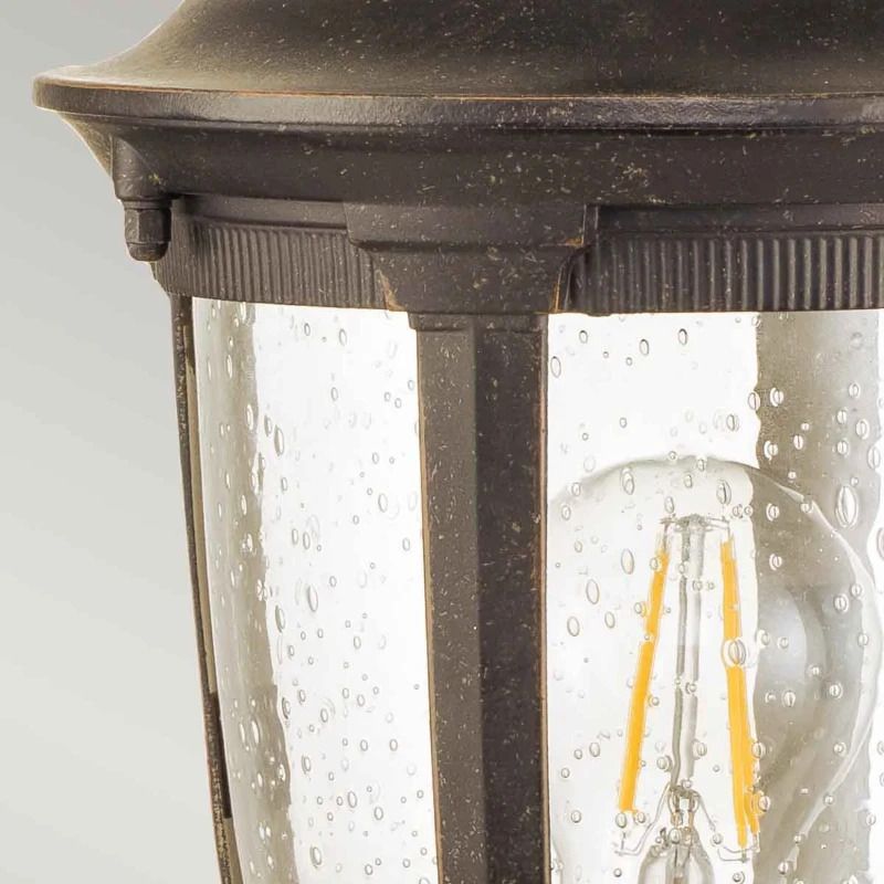 Elstead Lighting Mini LED Tuin Pilaar Cleveland | 1X E27 Max 60W | IP44 (Outdoor) | Weathered Bronze