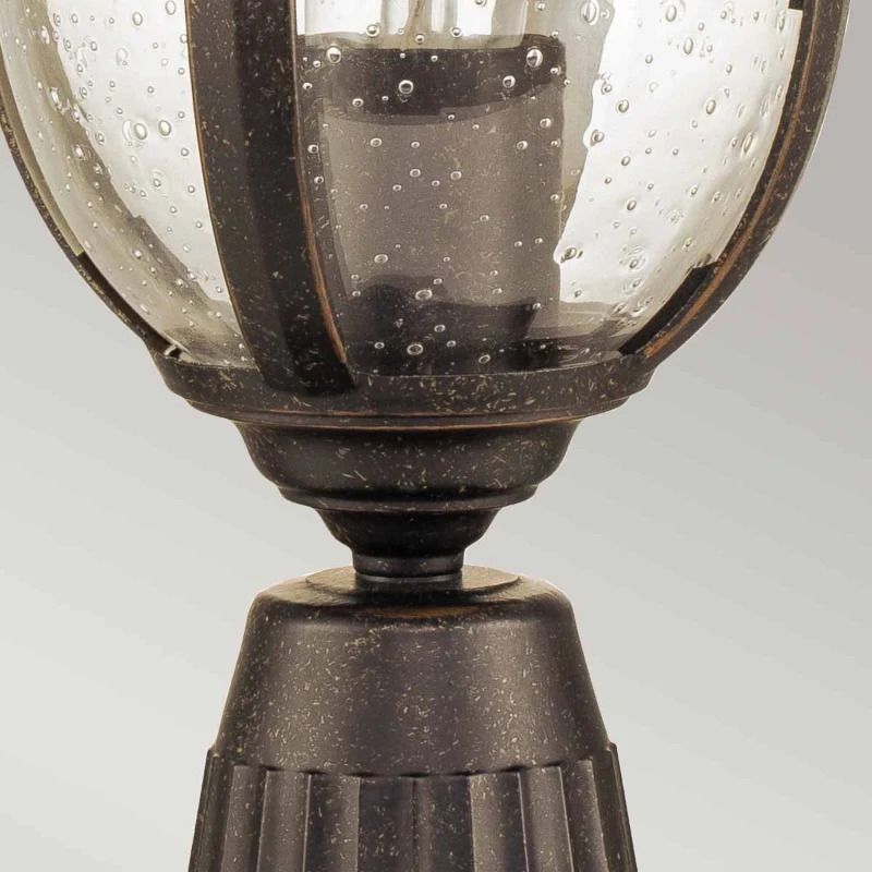 Elstead Lighting Mini LED Tuin Pilaar Cleveland | 1X E27 Max 60W | IP44 (Outdoor) | Weathered Bronze