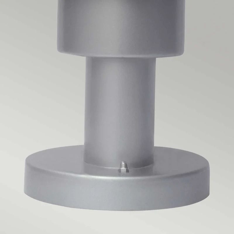 Elstead Lighting Mini LED Tuin Pilaar Helsingor | 1X E27 Max 60W | IP44 (Outdoor) | Silver